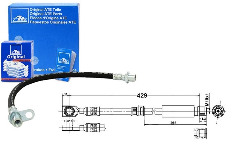 Furtun frana fata ATE OPEL ASTRA-H Pagina 3/ulei-si-revitalizanti-xado/baterii-auto-acumulatori-auto/opel-ecorsa-f - Dispozitive de franare Opel Astra G